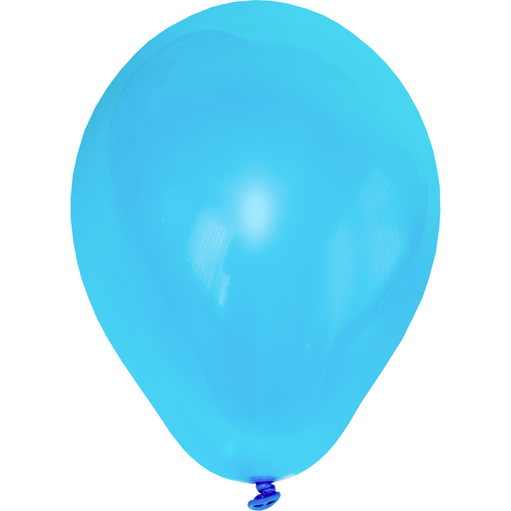 100 Ballons uni bunt sortiert &Oslash; 22 cm image number 2
