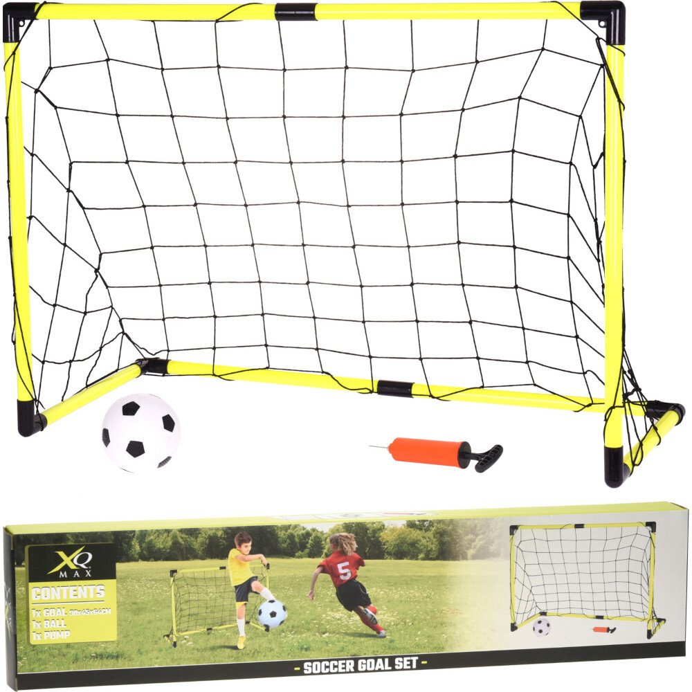 Fußballtor-Set 3-teilig mit Fußball und Pumpe - B-Ware image number 1