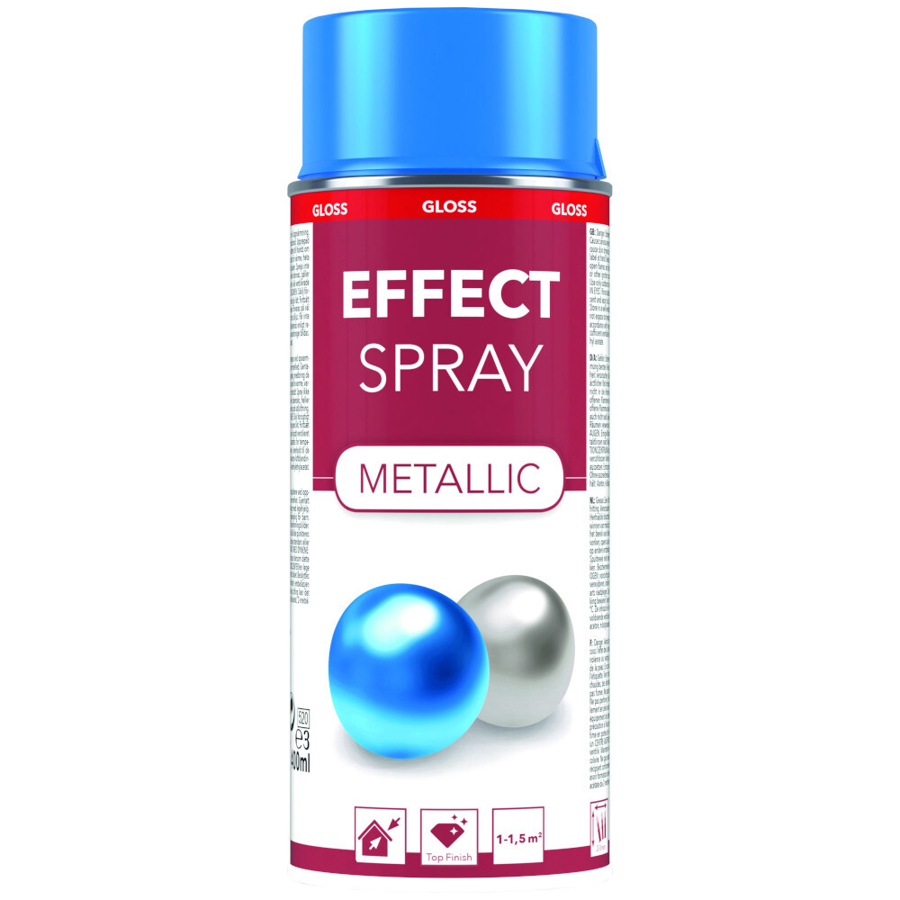 Metalliclack 400 ml blau-metallic