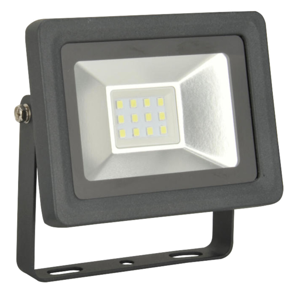 UNITEC® LED Strahler 850 Lumen Anthrazit Erdspieß