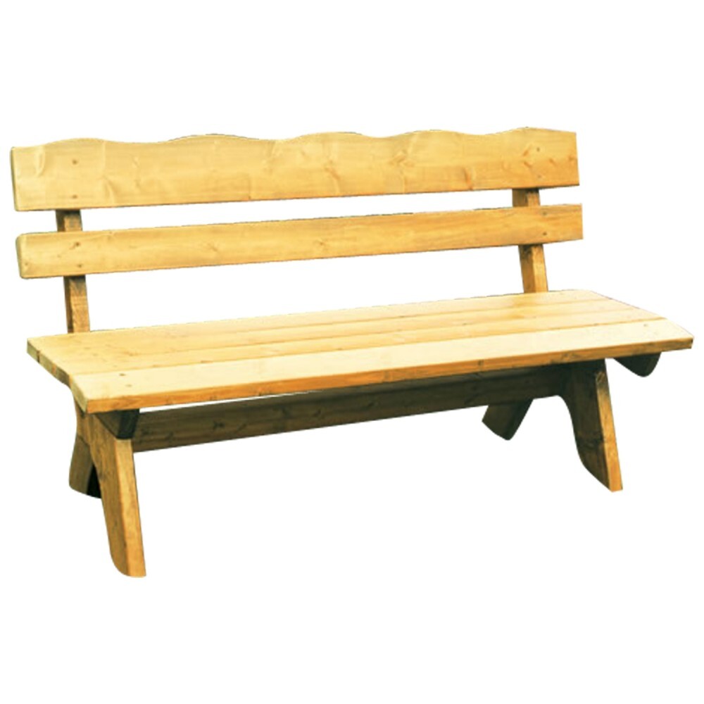 Gartenbank Freital 4 Sitzer 200 x 60 x 82 cm Kiefer
