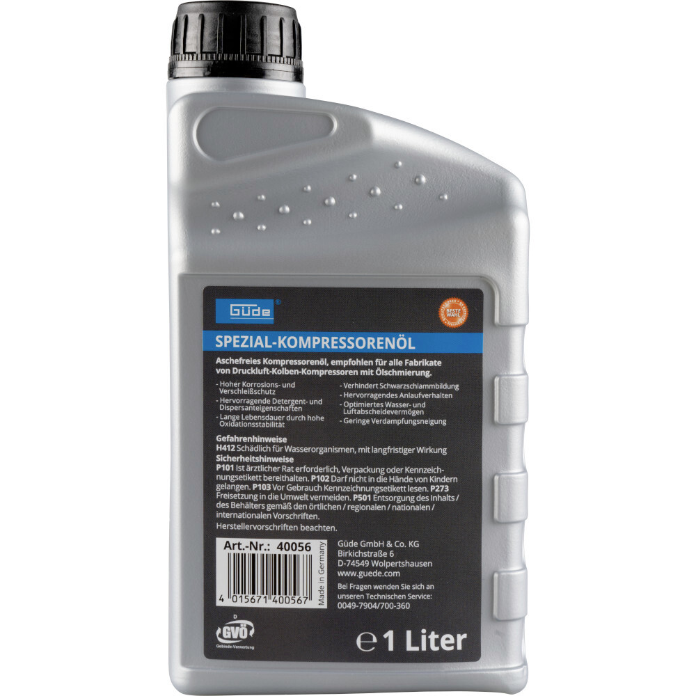 Güde® Kompressorenöl 1L Öl image number 1