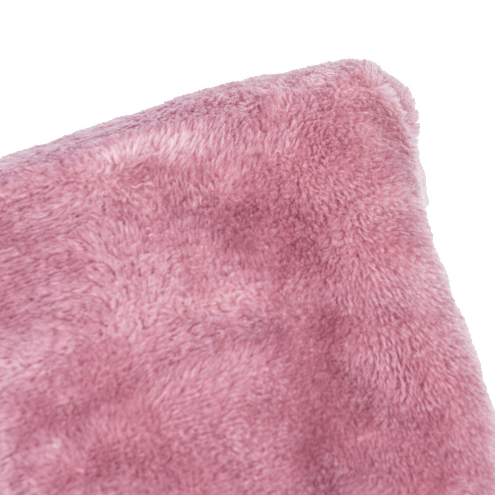 Kuscheldecke Flanell 150 x 200 cm aus Polyester in Rose image number 1