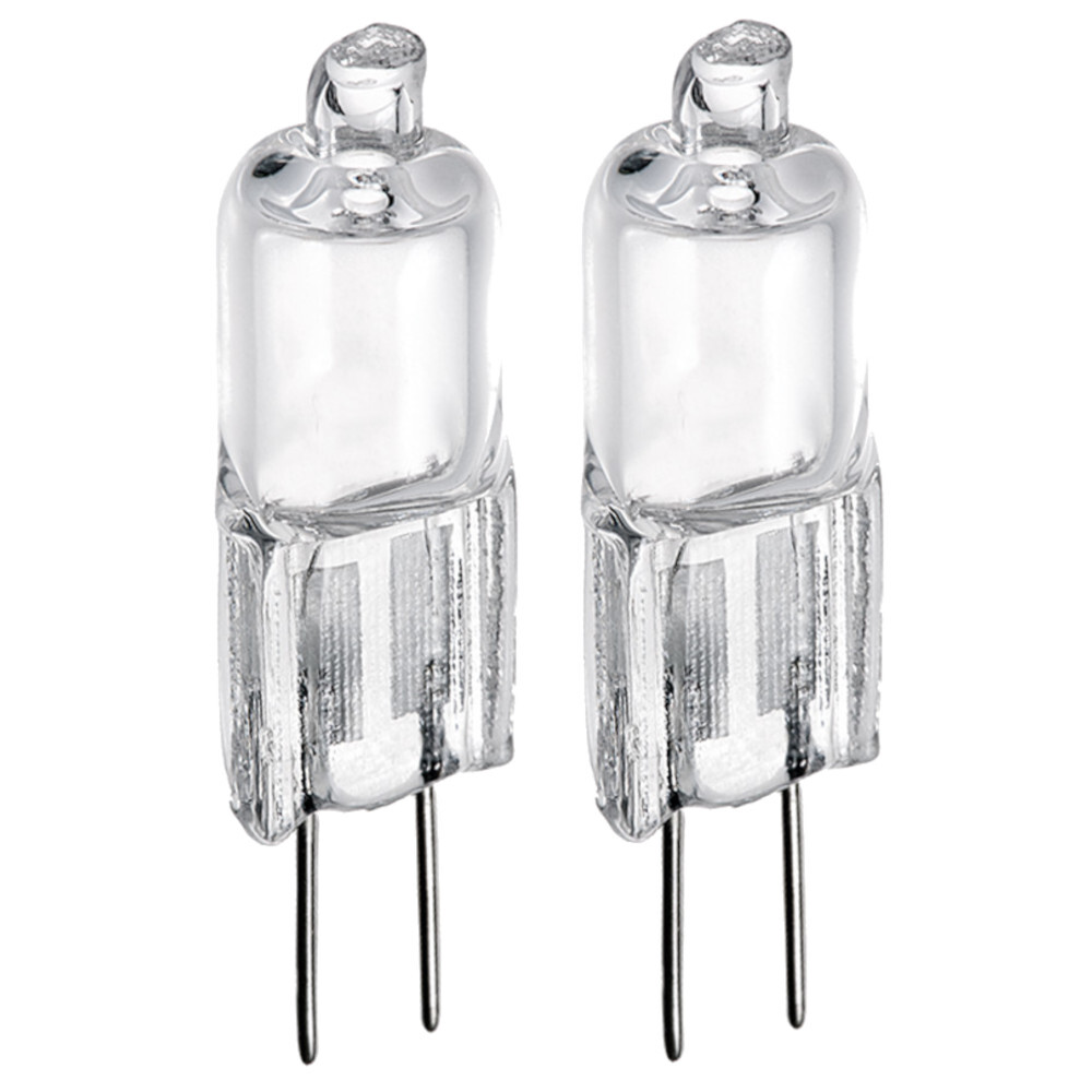 Avalux Halogen Stiftsockellampen 2 Stück 20 Watt mit G4 Sockel