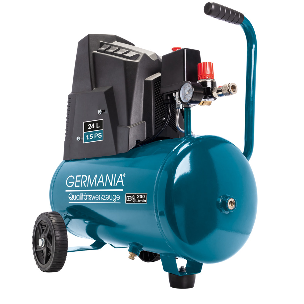 GERMANIA® Kompressor Typ 190/08/24, ölfrei, 24 Liter, 8 bar image number 1