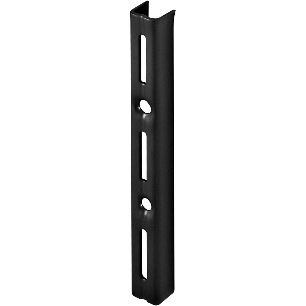 Wandschiene 1-reihig 145 mm Stahl schwarz