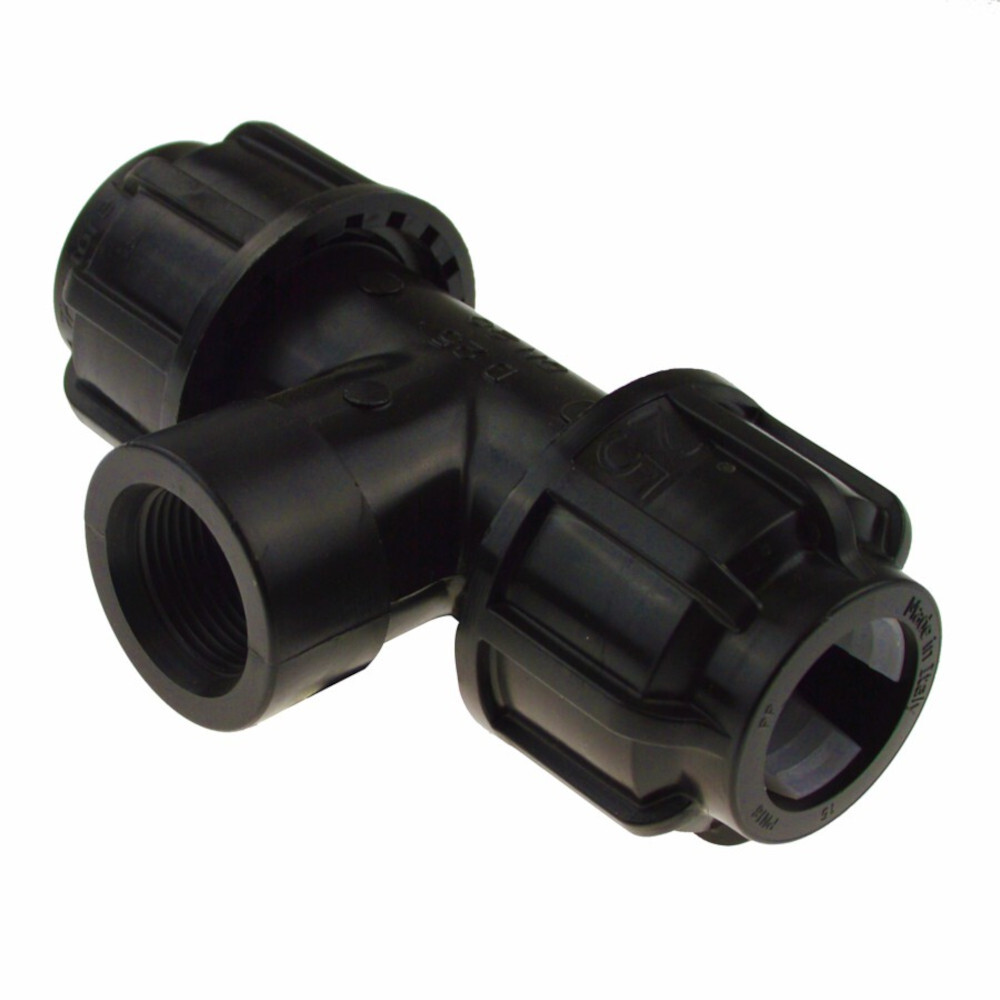 T-Stück 2-fach 2xØ32mmx3/4" Innengewinde image number 0