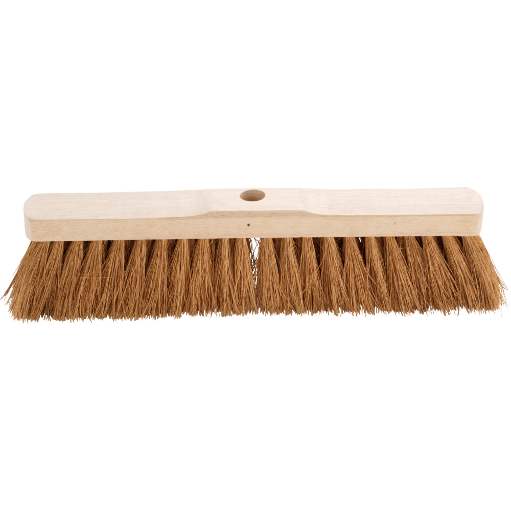 Werkstattbesen 40cm 1Loch mit Kokosfasern image number 1