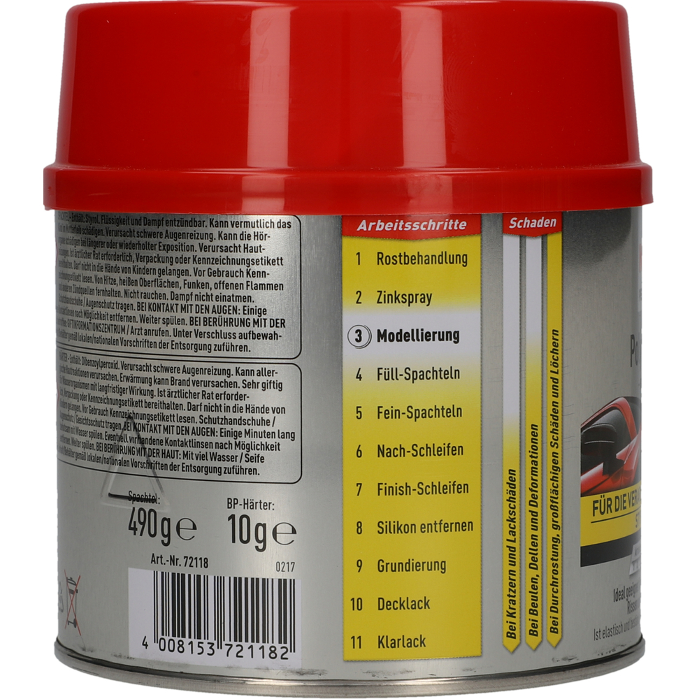 Nigrin Performance Polyester-Harz, 500 g image number 2