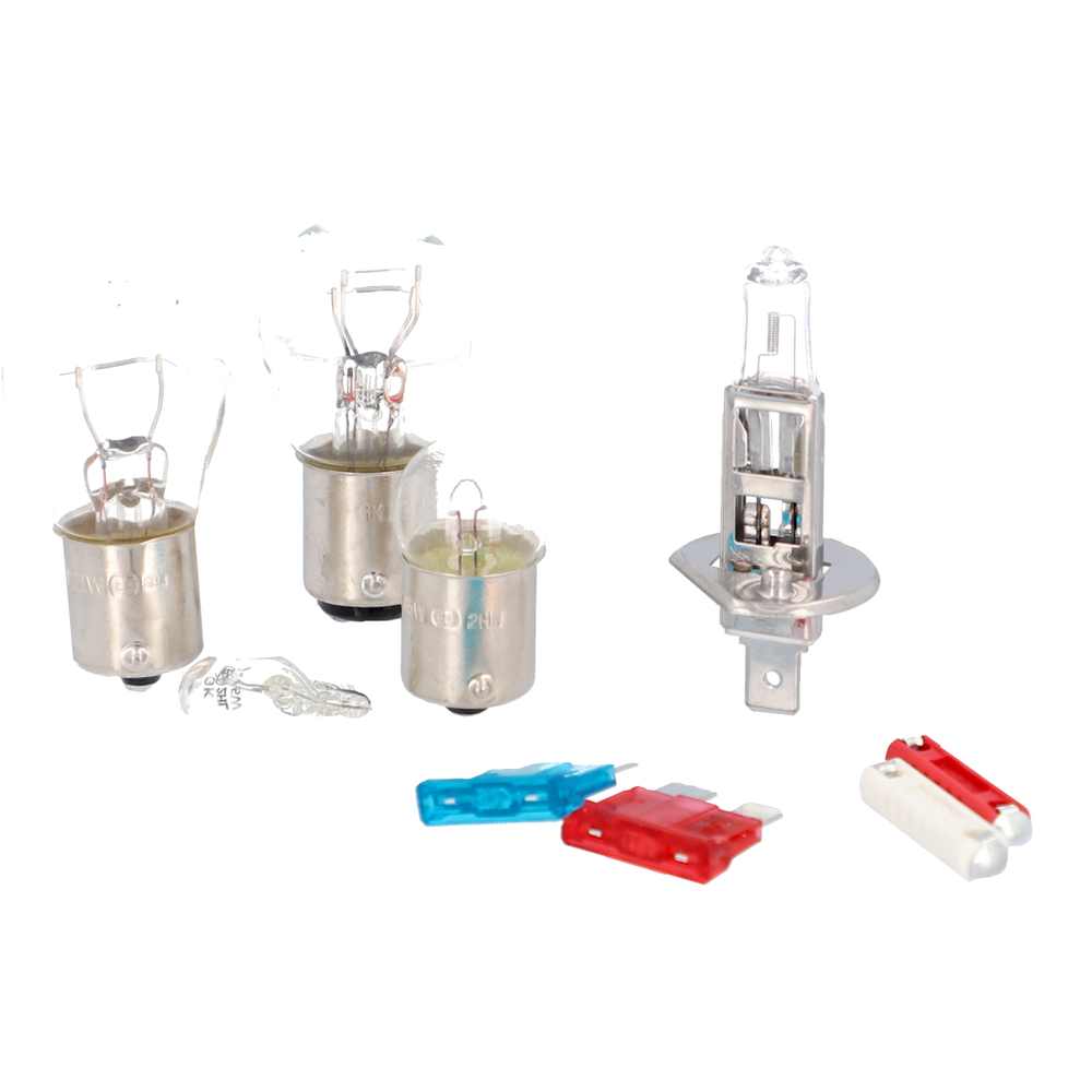 KFZ-Lampenersatzset 9-teilig H1 12 Volt