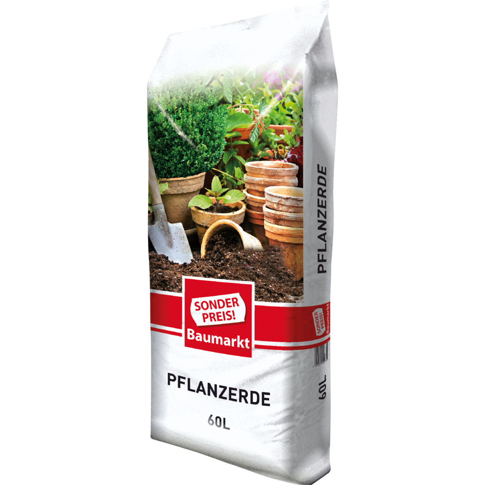 Sonderpreis Baumarkt Pflanzerde 60 Liter im Sack