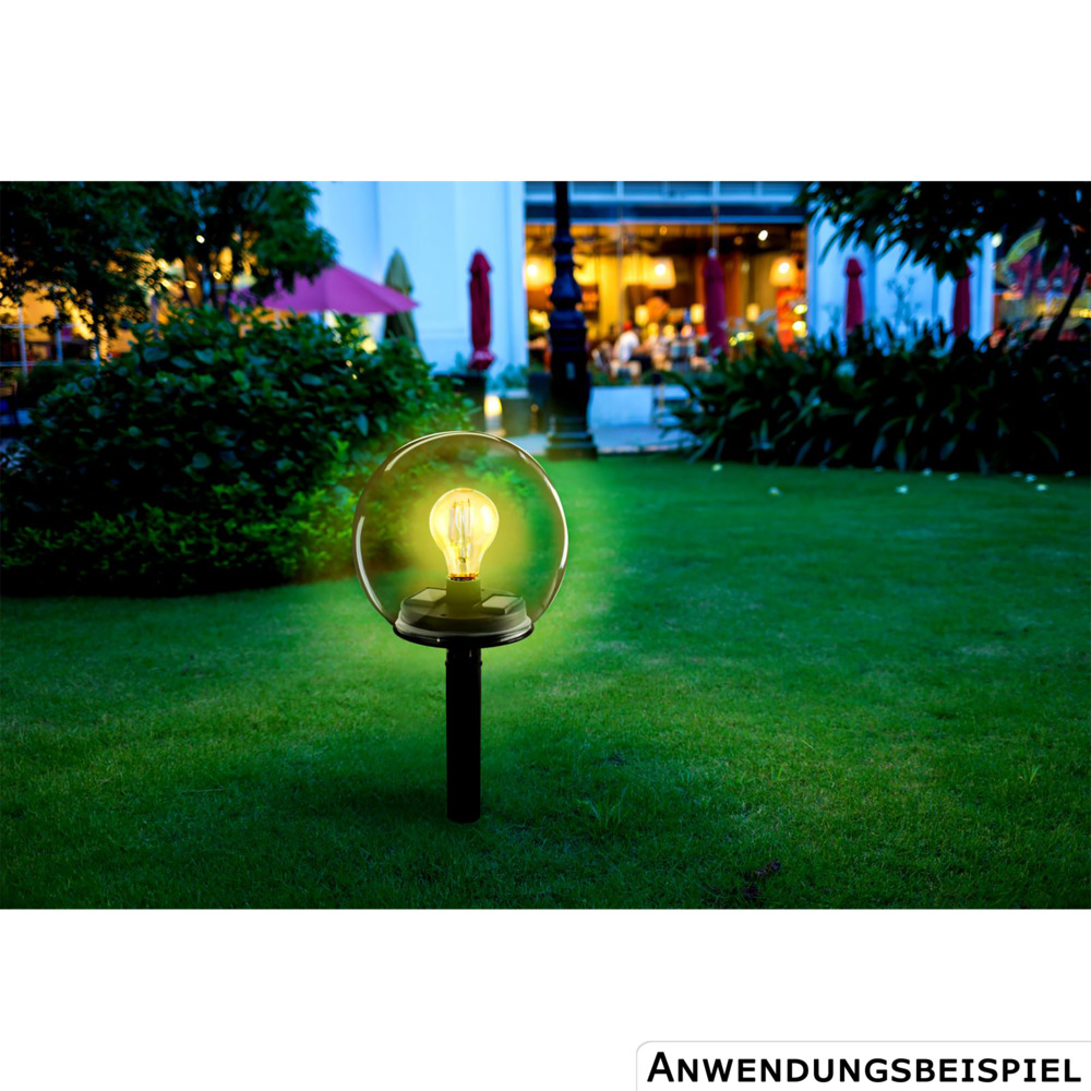 Grundig LED-Solarlampe Glaskugel image number 1