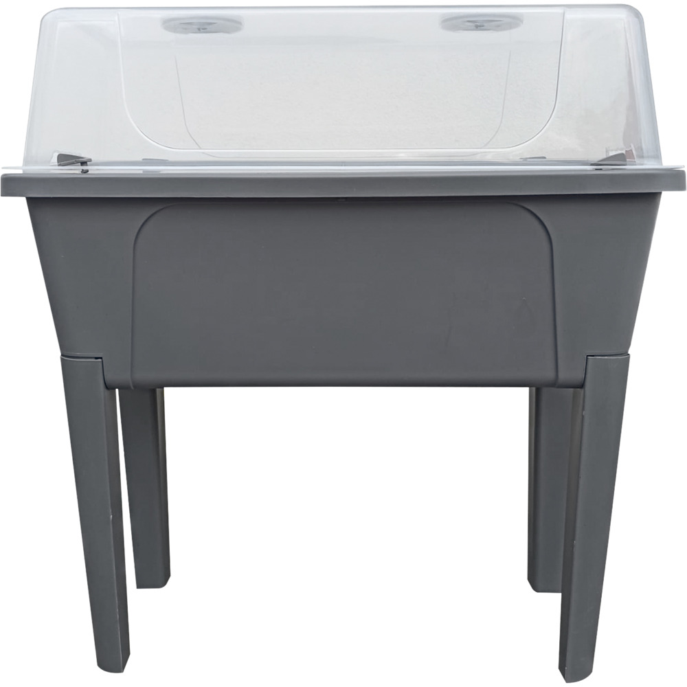 LEX Hochbeet grau mit Deckel image number 1