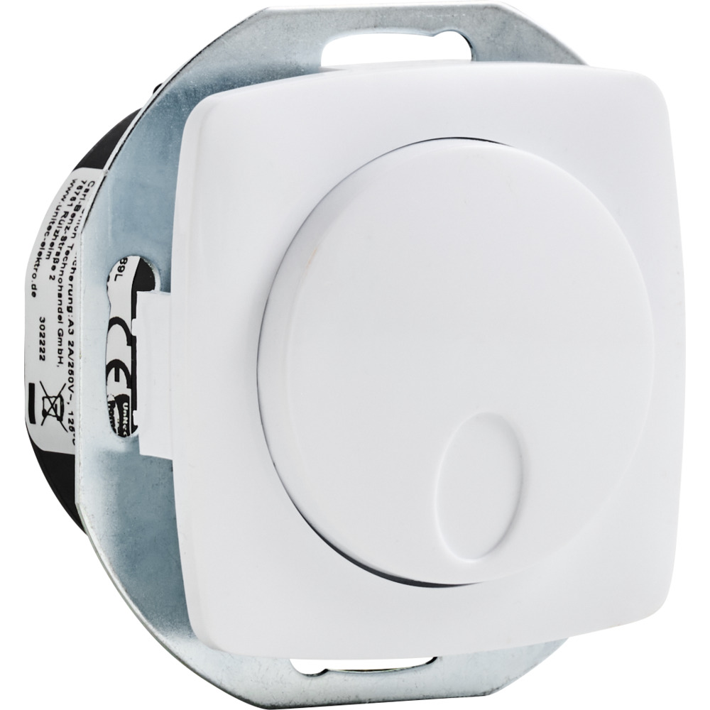 Unterputz Dimmer 20-400 W Roma wei&szlig;