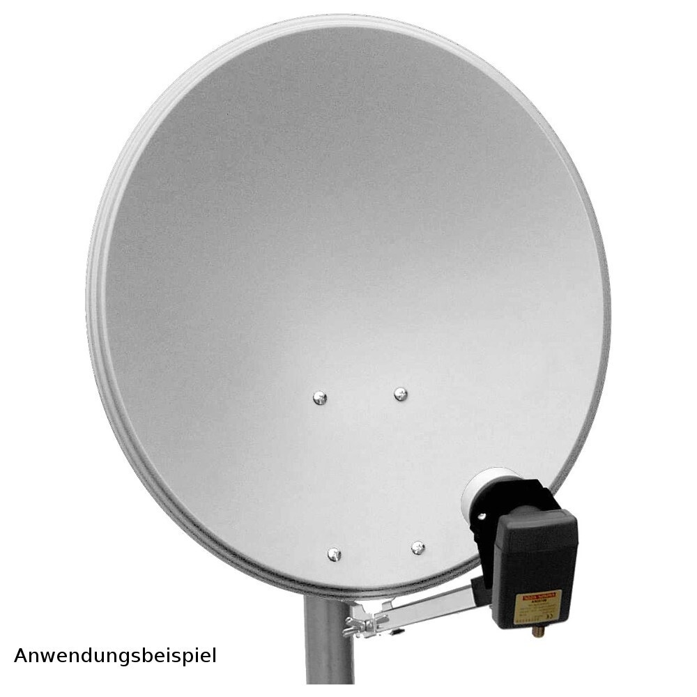 Satellitenspiegel 60cm Aluminum hellgrau image number 0