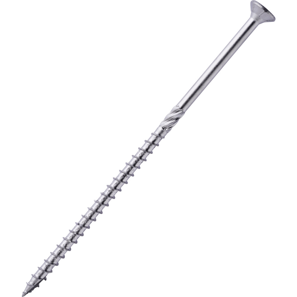 Spanplattenschraube 5,0x120 mm IVZ FISHBULL Vorteilspackung Senkkopf Teilgewinde Kerbspitze