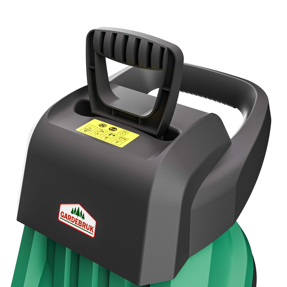 Häcksler 2400 Watt mit zwei 50L Fangbeuteln image number 3