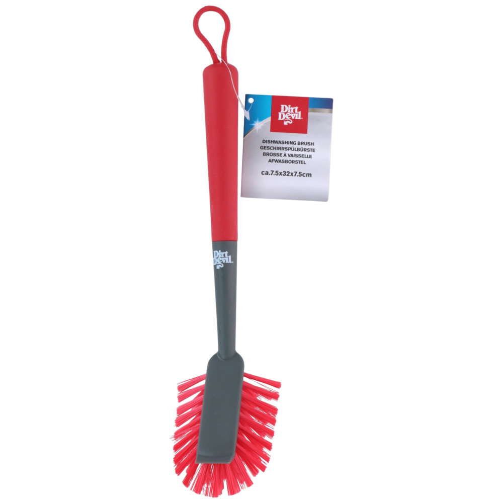 Dirt Devil Spülbürste Rot-Grau ca. 7,5 x 32 cm image number 1