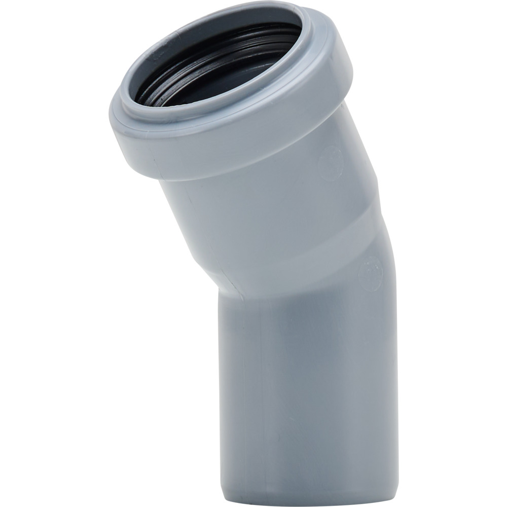 HTB-Abwasserbogen DN 40 mit 30&deg; Winkel image number 1
