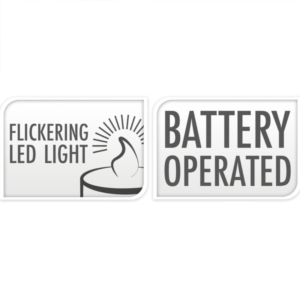 LED-Teelichter 4er Set weiß mit Flackereffekt image number 2