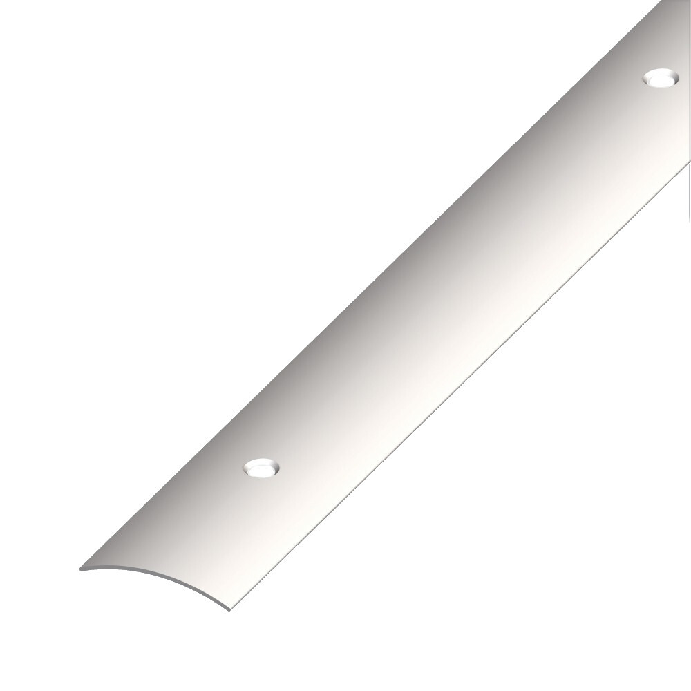 Übergangsprofil gewölbt 100 x 3 x 0,4 cm aus Edelstahl, gelocht image number 0