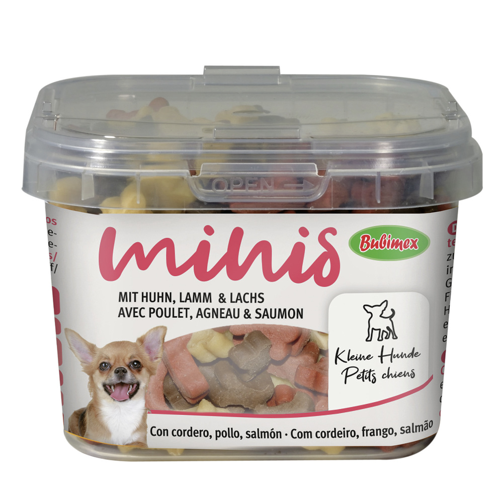 Minis Soft Snacks aus Gefl&uuml;gel, Lamm und Lachs 140g image number 0