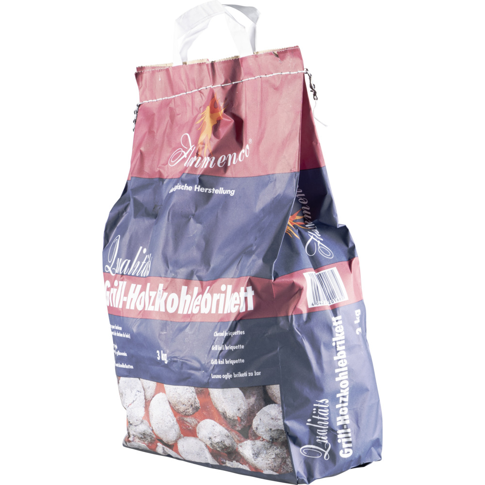 Flammenco Grillkohle Briketts 3kg image number 2