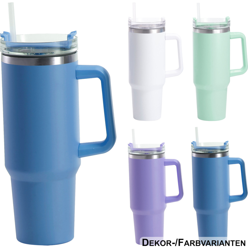 Trinkbecher 1200 ml - 4-fach sortiert