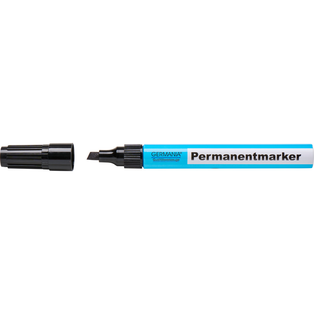 Permanent Marker 3300 eckig schwarz 10 Stück image number 1