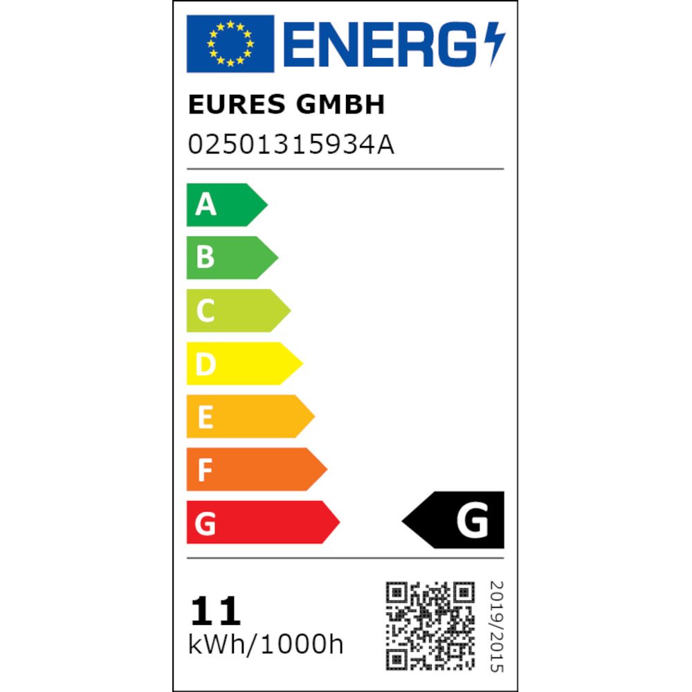 LED-Lampe 11 W in Birnenform mit E27 Sockel image number 1