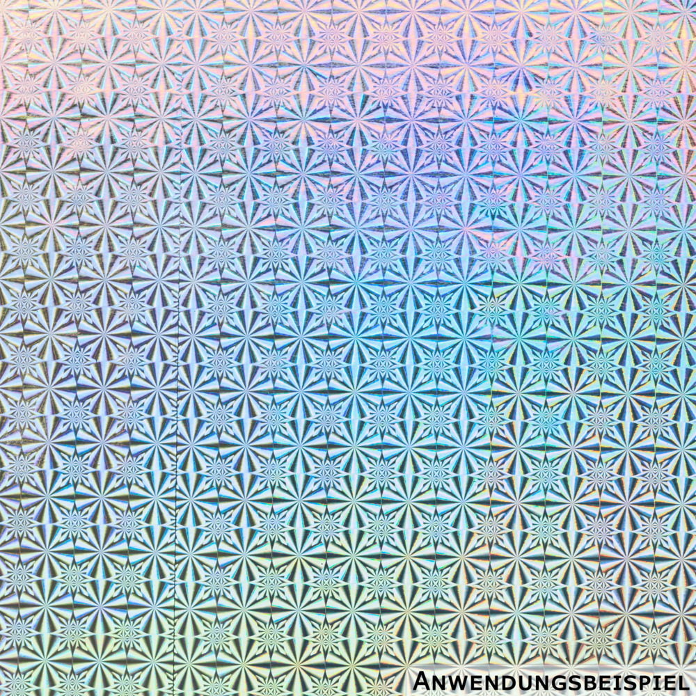 Klebefolie 200x45cm Holographie Schnee Spiegel Dekofolie Selbstklebefolie M&ouml;belfolie image number 1