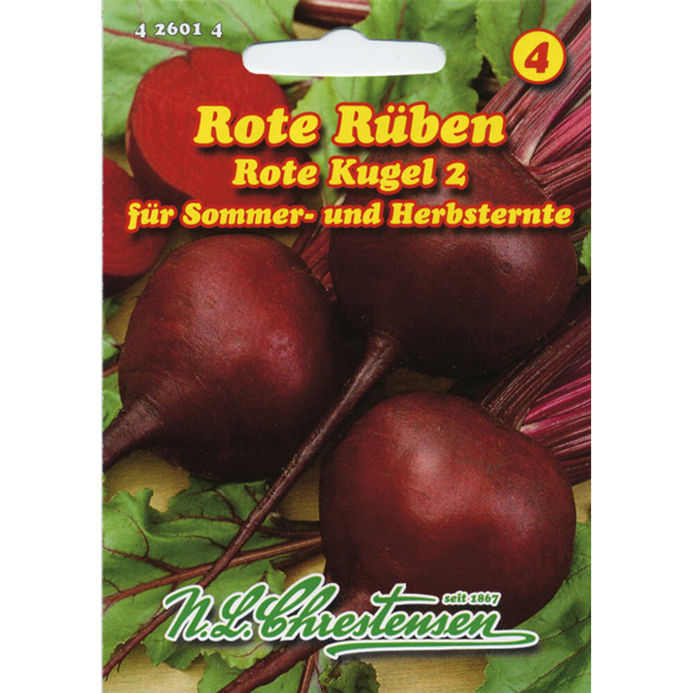 Saatgut Rote Rüben ca. 40 m² image number 0
