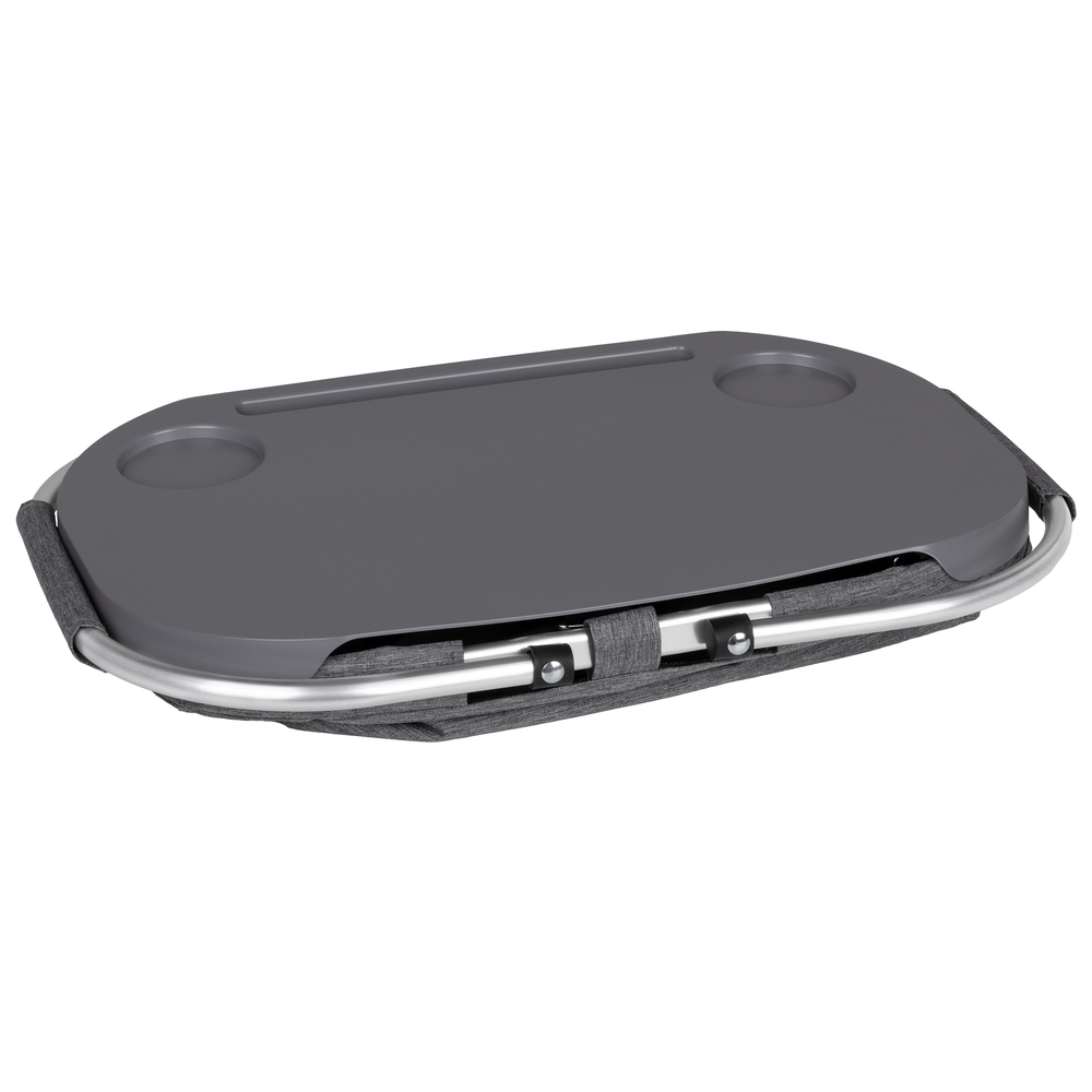 Picknickkorb mit Deckel 2-in-1, grau image number 3