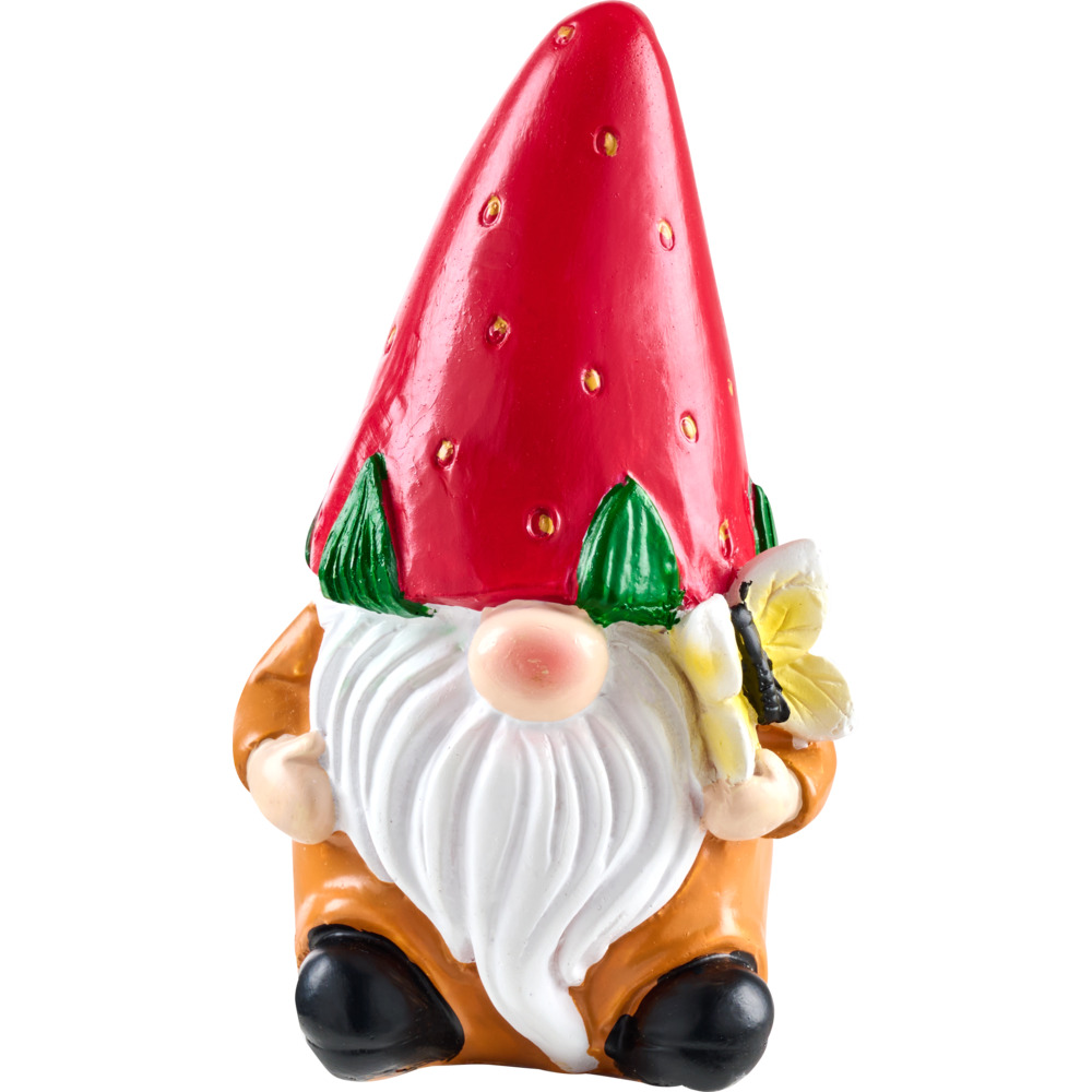 Zwerg mit Obsthut 10 cm, 4-fach sortiert image number 1