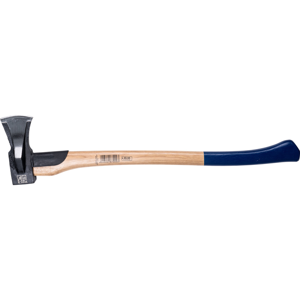 GERMANIA® Spaltaxt 2000g Hickoryholz mit Stielschutz image number 1