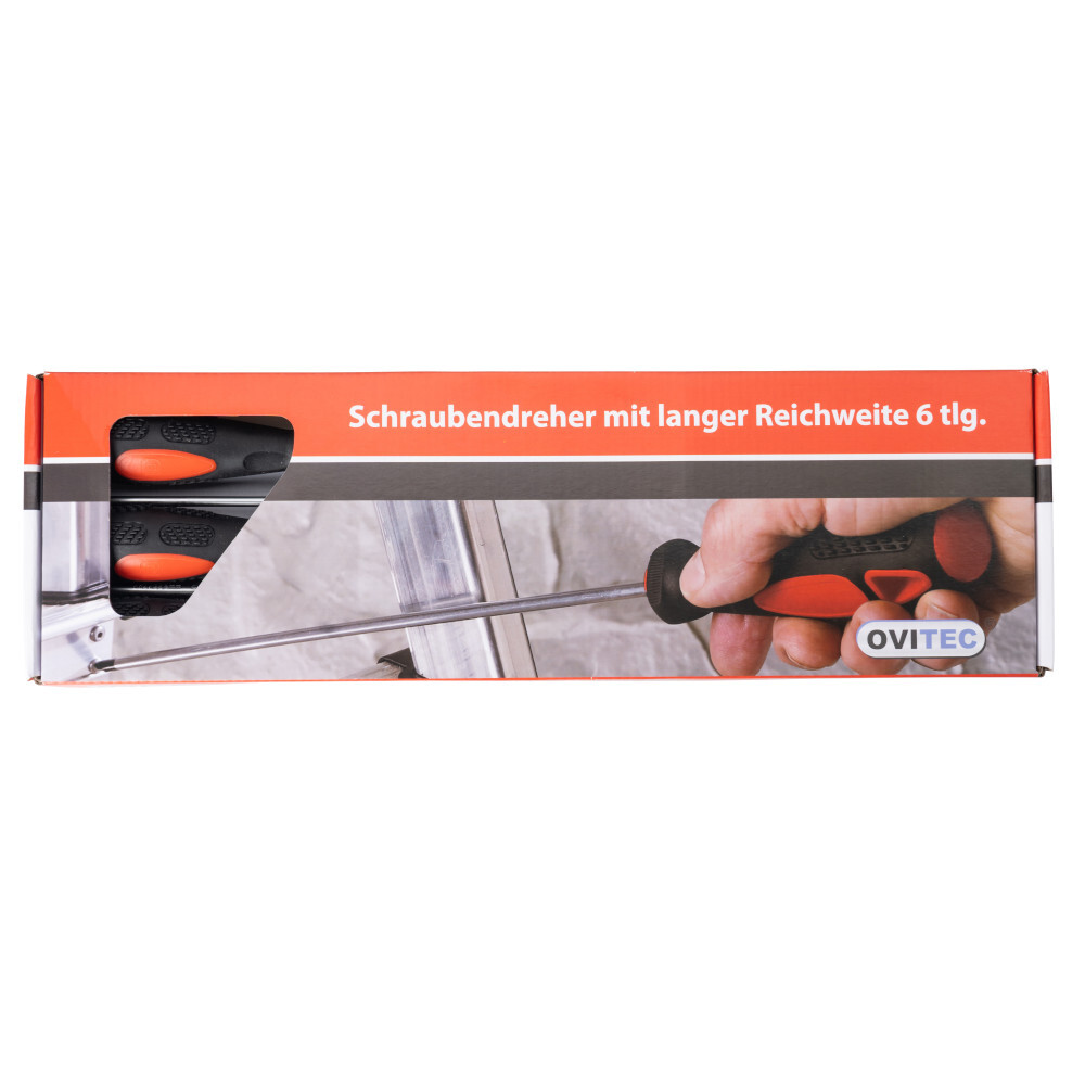 Schraubendreher Set 6-teilig aus CRV-Stahl mit Aufh&auml;ng&ouml;se image number 1