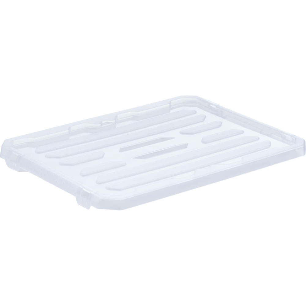Deckel transparent für Aufbewahrungsbox, 40 x 30 x 3 cm
