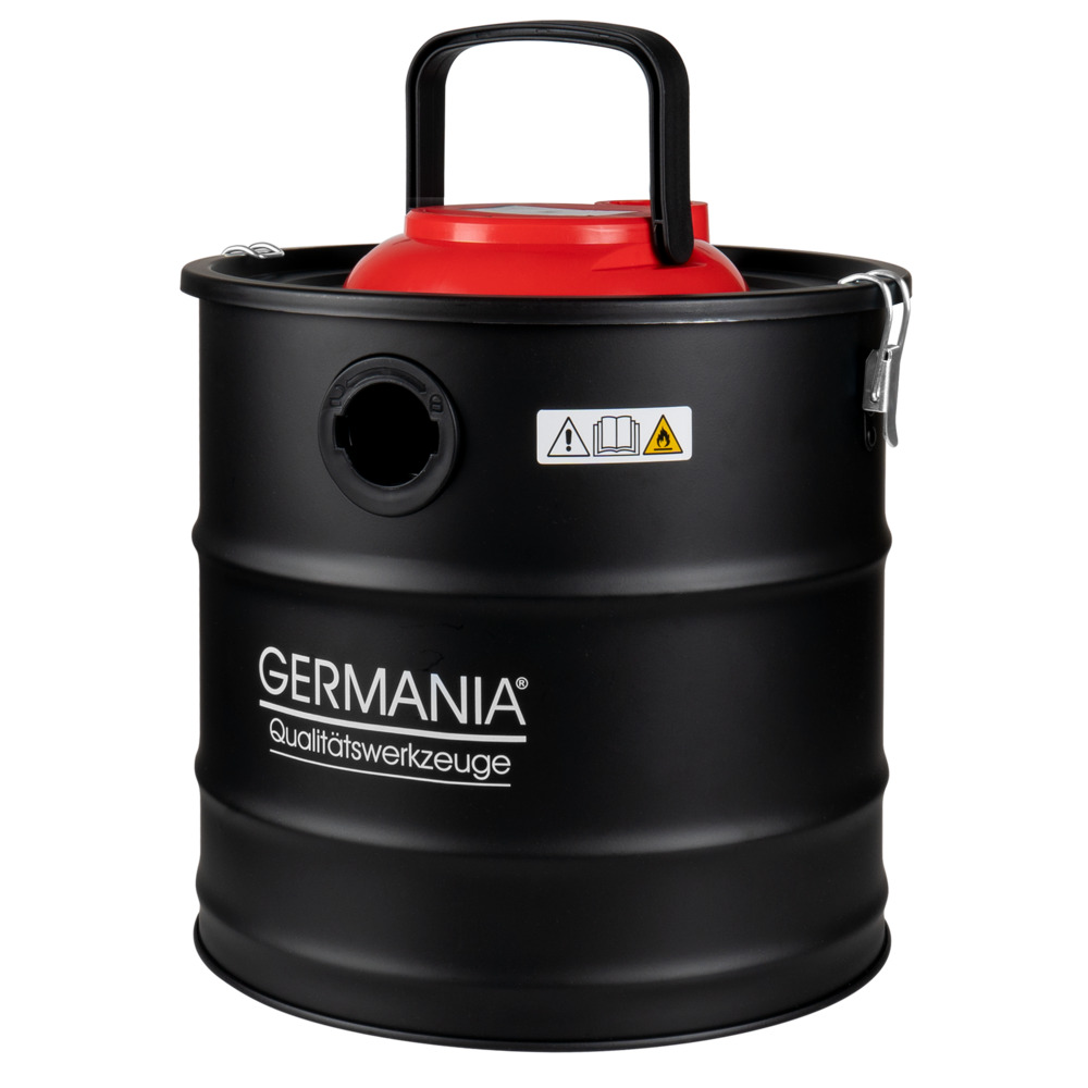 GERMANIA® Aschesauger 20 Liter aus Stahl 1200 W image number 2