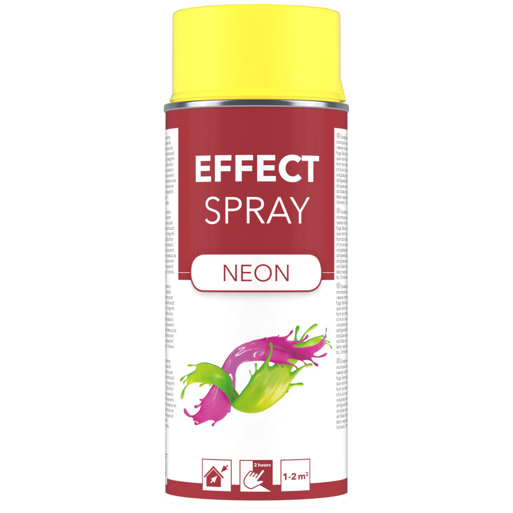 Leuchtfarbe Effect Spray Neon matt gelb 400 ml