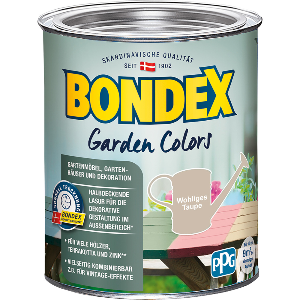 BONDEX Garden Colors Wohliges Taupe 750 ml