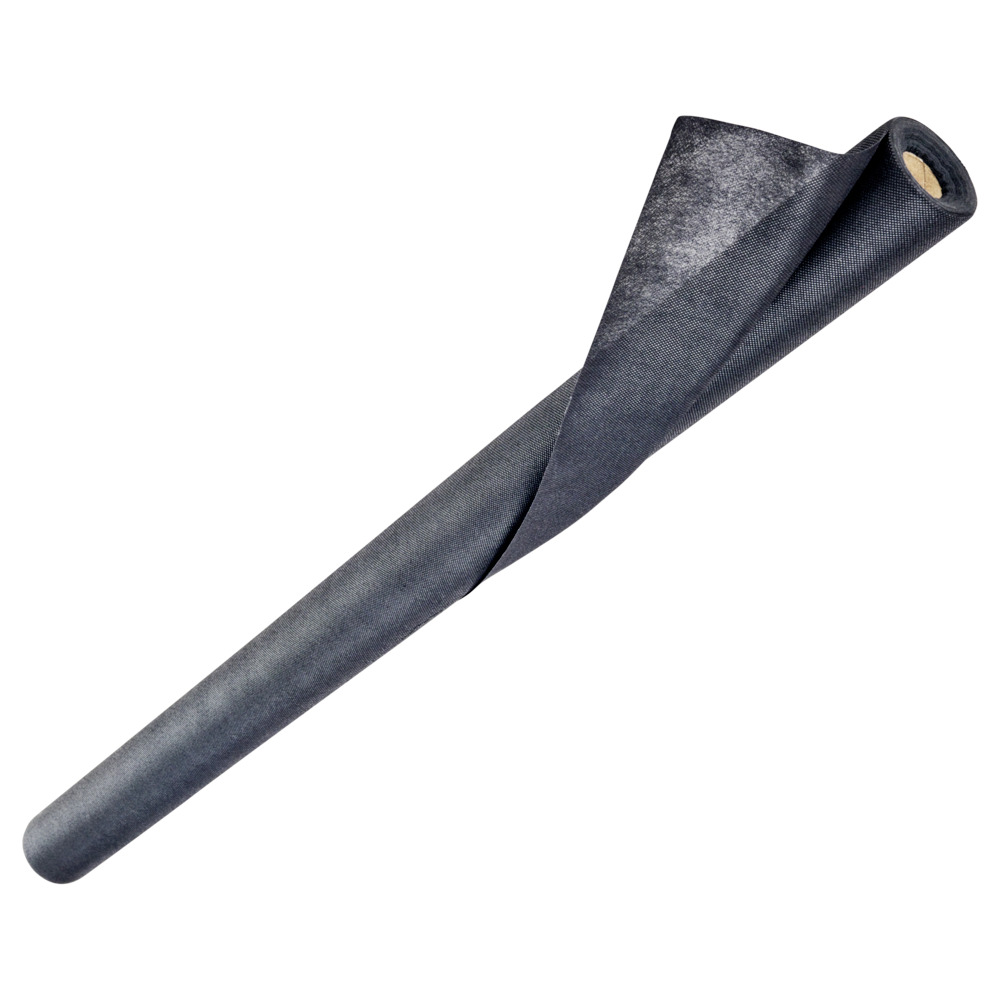 Unkrautvlies 1x12 m aus Polypropylen 50g/m² in der Farbe schwarz