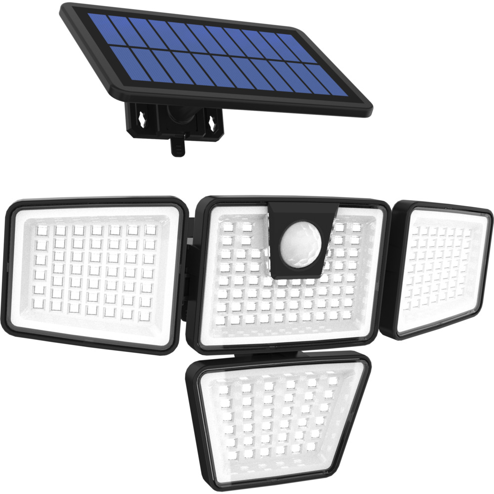 LED-Solar-Wandleuchte mit Bewegungssensor image number 2