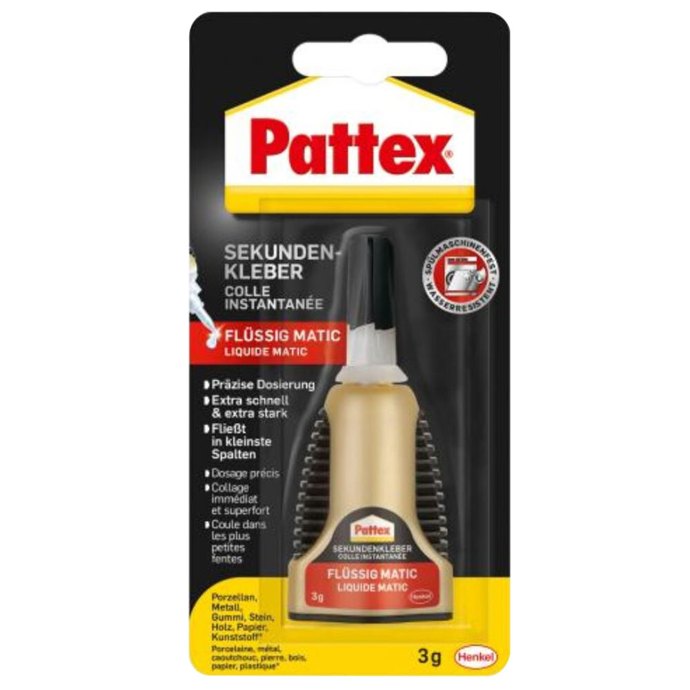 Pattex® Sekundenkleber "Matic flüssig" 3 g image number 0