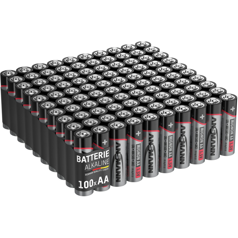 ANSMANN Alkaline Batterie Mignon AA / LR6 100er-Box image number 0