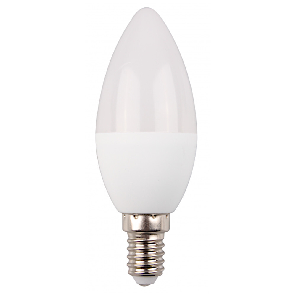 LED-Lampe 4,9 Watt in Kerzenform nicht dimmbar mit E14 Sockel image number 0