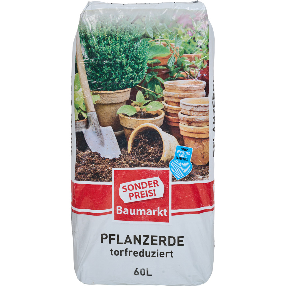 Sonderpreis Baumarkt Pflanzerde 60 Liter im Sack