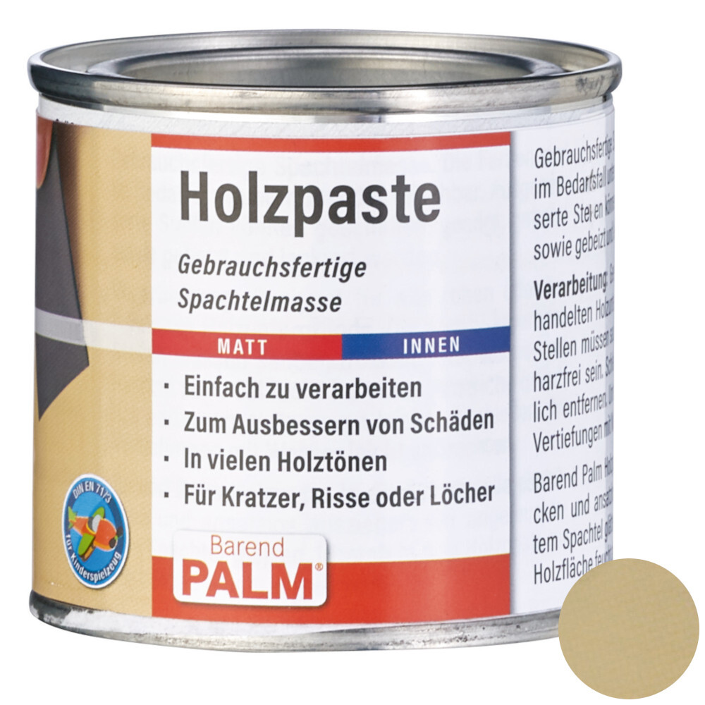 Barend Palm Holzpaste Kiefer 150 g image number 0