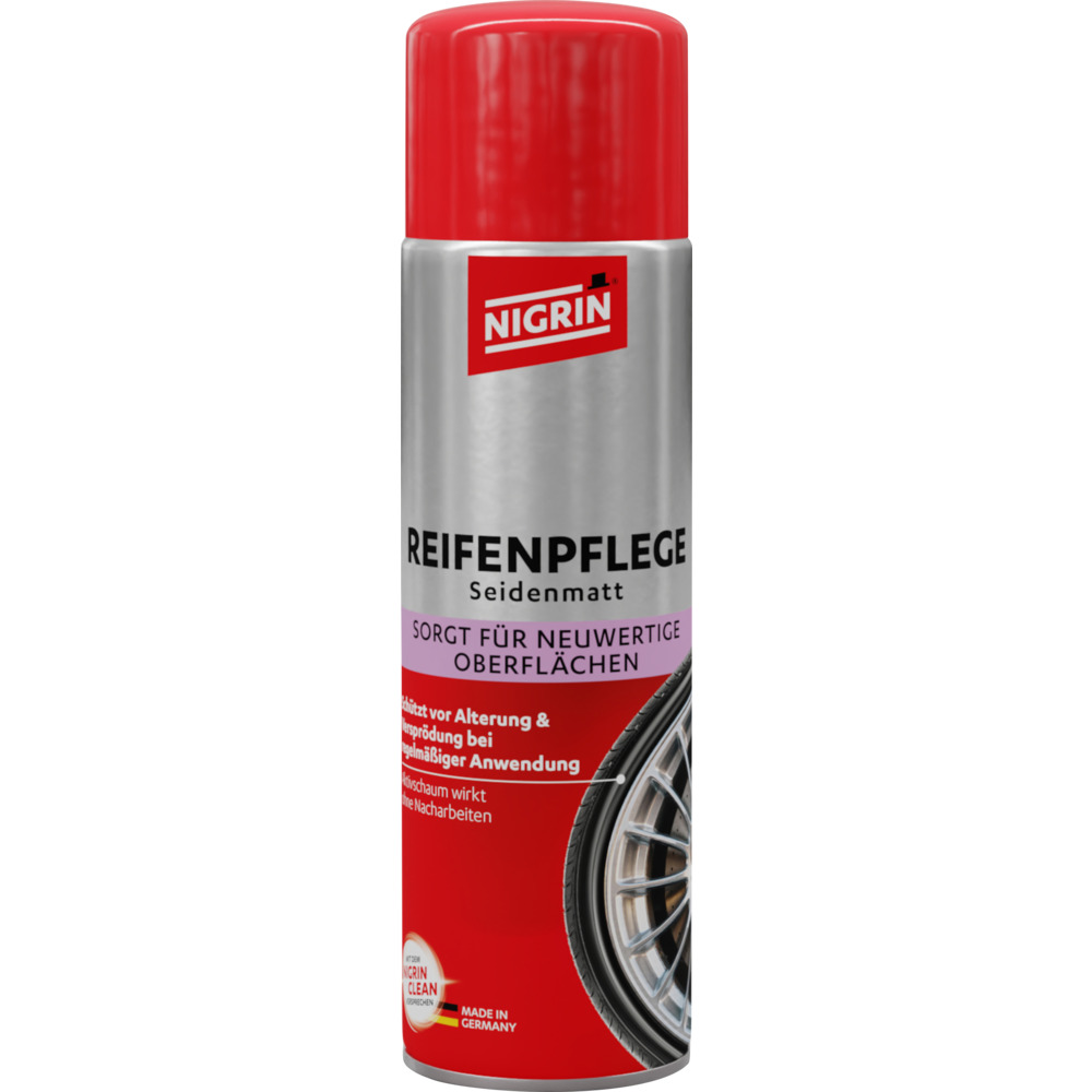 Nigrin Reifen Pflege 500 ml Spray seidenmatt