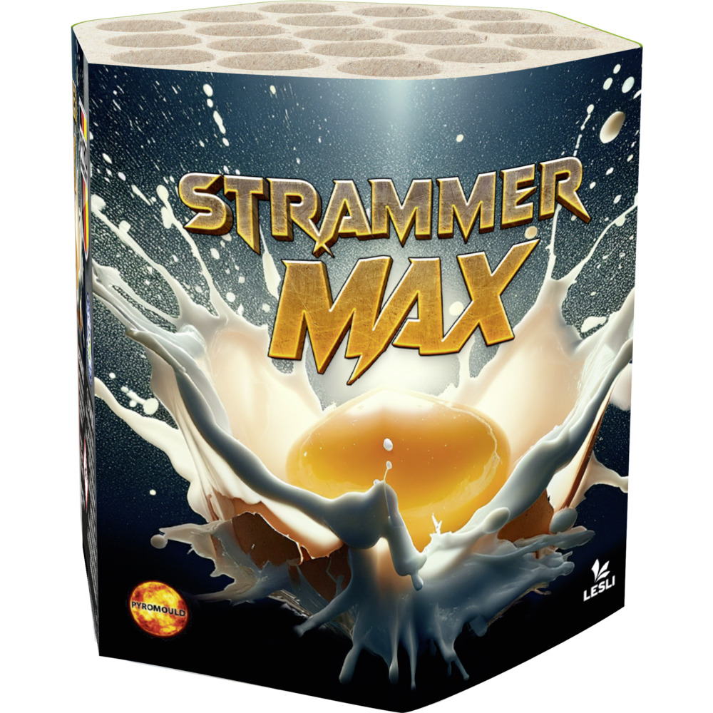 Strammer Max Feuerwerksbatterie 19 Schuss