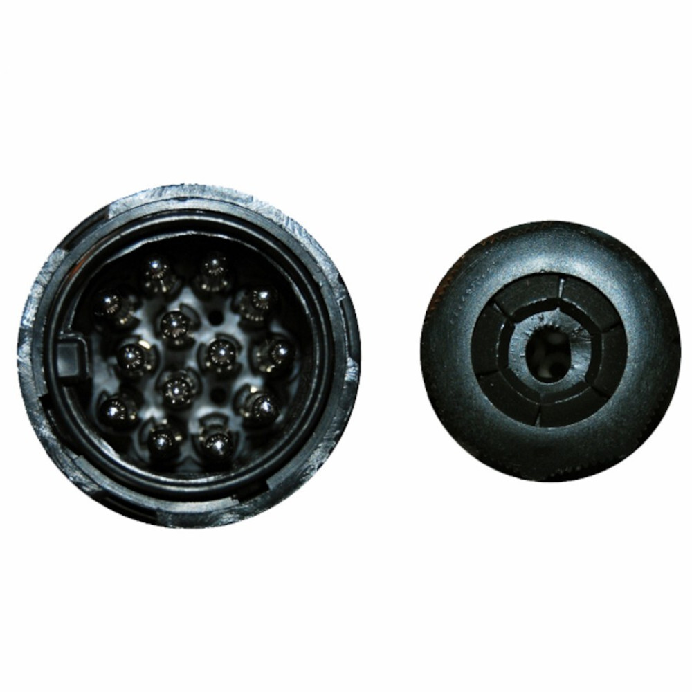 Anhängerstecker 13-polig 12V drehbar image number 1